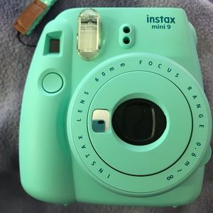 Instax Mini 9 camera with case and film